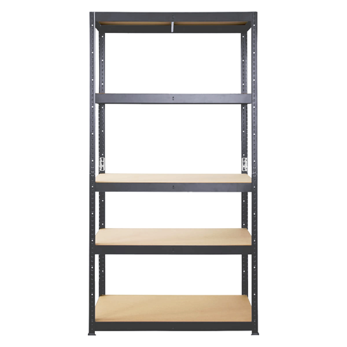 regał metalowy antracytowy